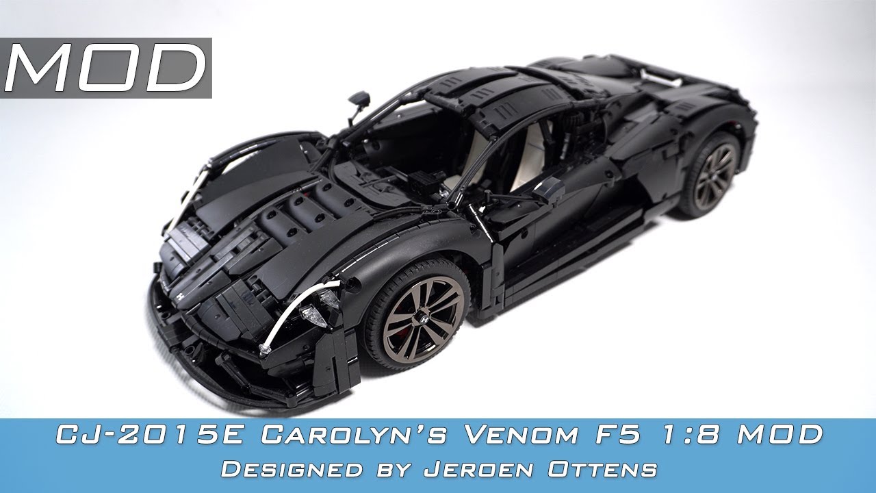 CJ-2015E Carolyn's Venom F5 1:8 Scale MOD designed by Jeroen Ottens