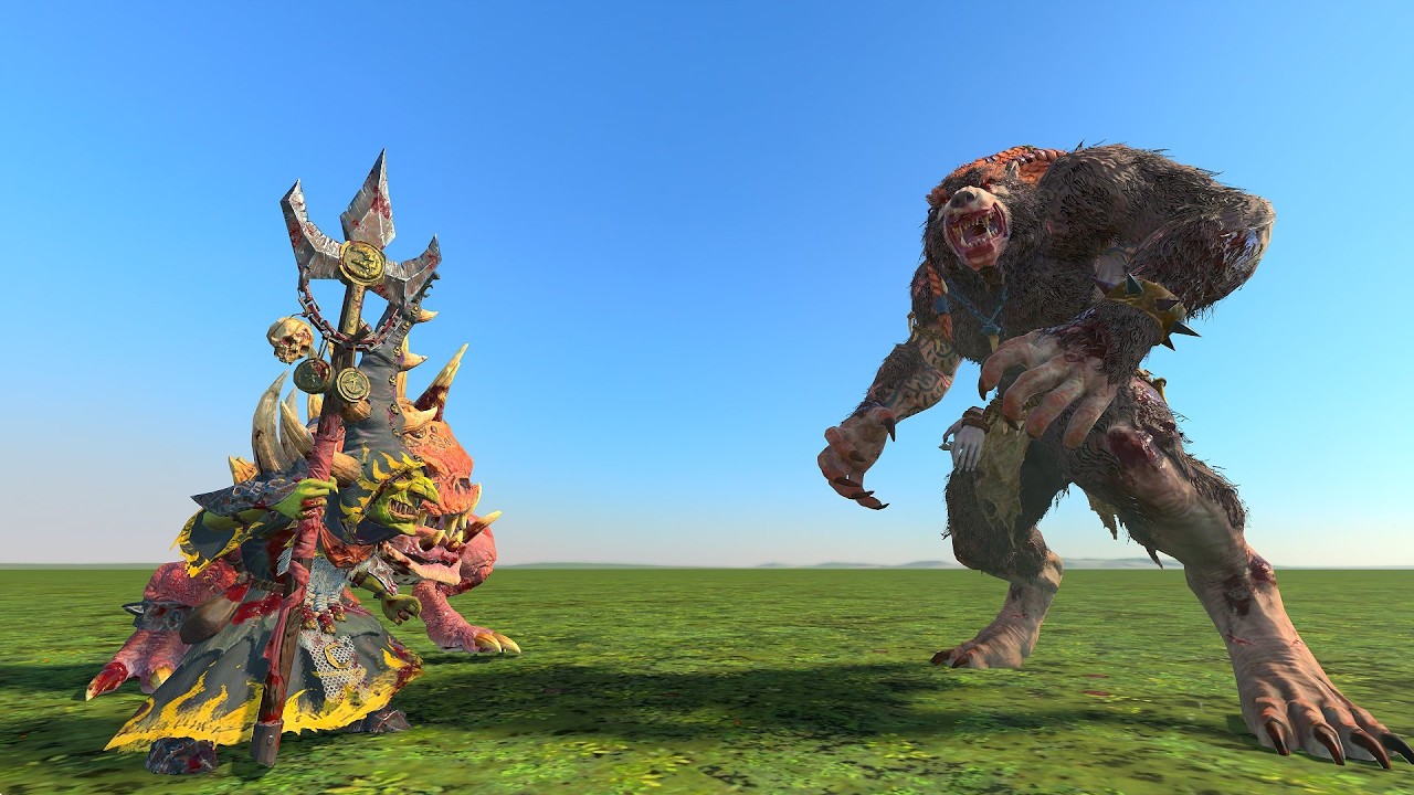 Beorg Bearstruck VS Skarsnik - Tides of Torment DLC | Total War Warhammer 3