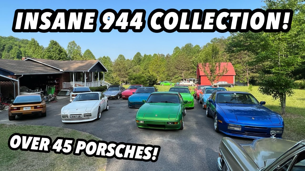 THE CRAZIEST PORSCHE 944 COLLECTION! | Visiting The 944 BARN