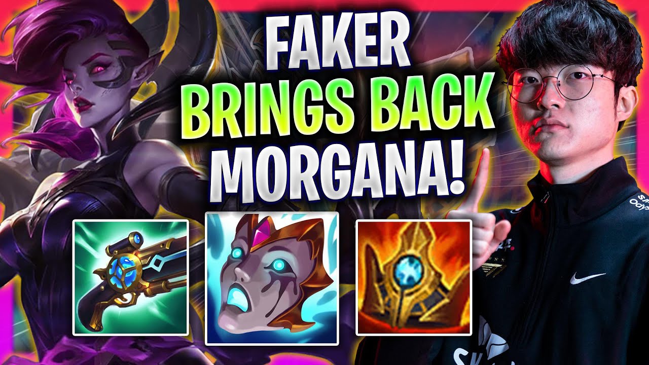 FAKER BRINGS BACK MORGANA MID! - T1 Faker Plays Morgana Mid vs Galio! | Season 2024