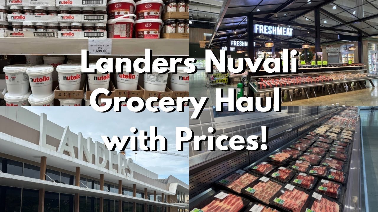 Grocery Haul Vlog #4 at Landers Nuvali PH | Grocery Shopping Haul + Prices