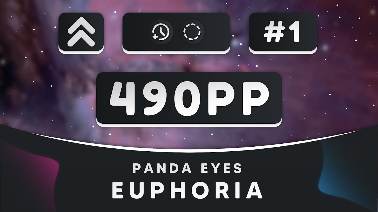 osu! EUPHORIA +HDDT #1 490pp | SrChispa