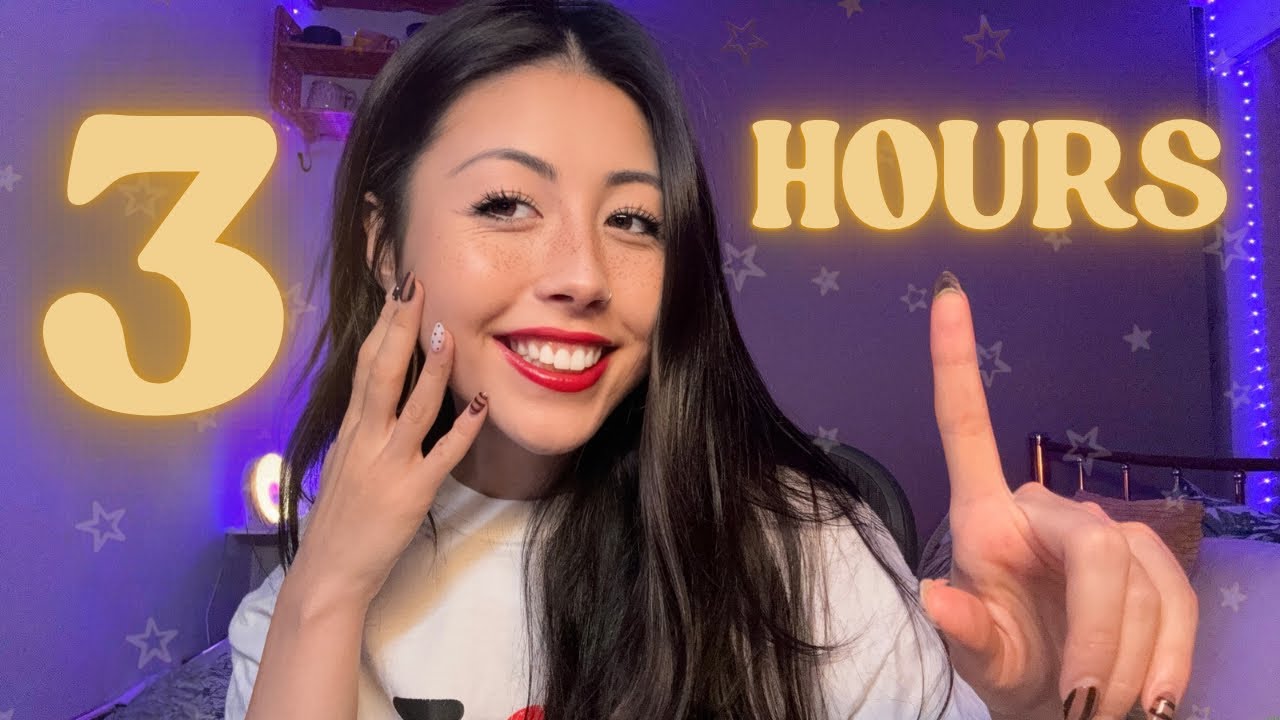 3 Hours of Chaotic Fast ASMR • ADHD Focus Training (focus games, fast triggers, chaotic) 