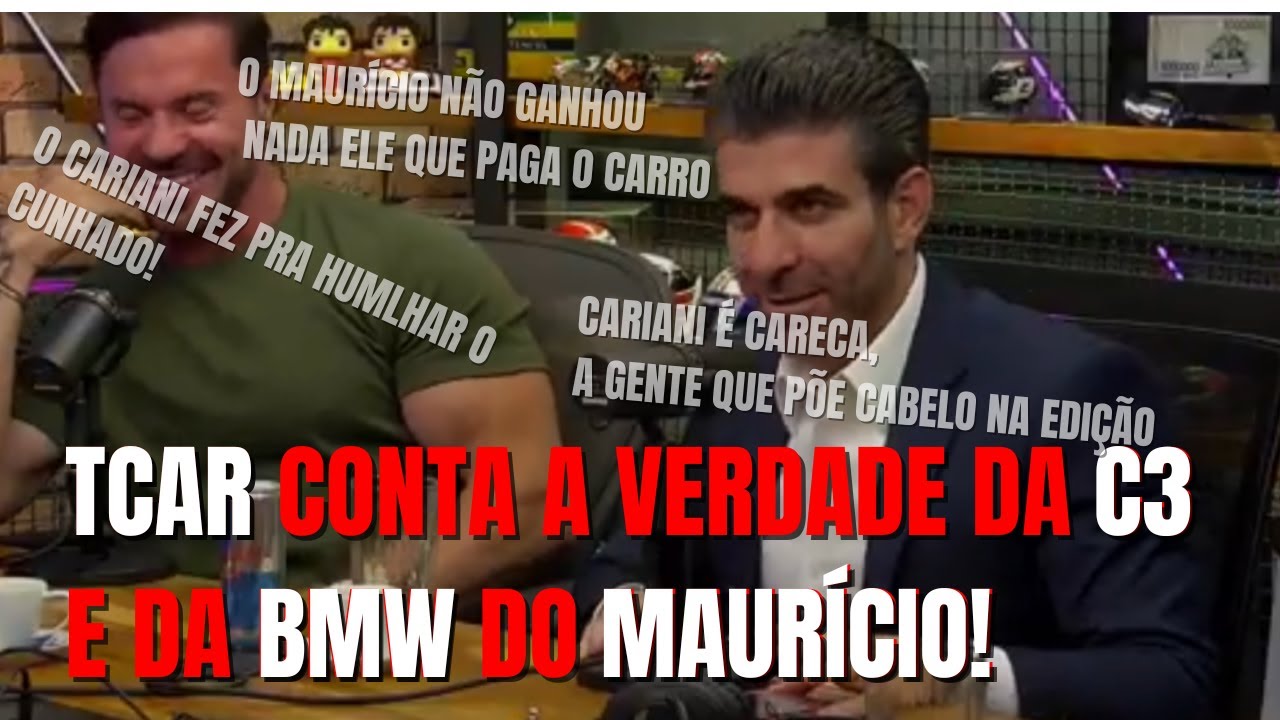 TCAR FALA A VERDADE SOBRE O CARIANI E DESMASCARA ELE NA FRENTE DE TODOS!