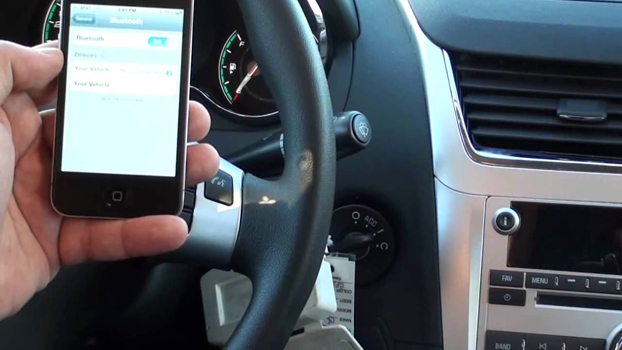 How to pair bluetooth on 2012 Chevy Malibu - Phillips Chevy