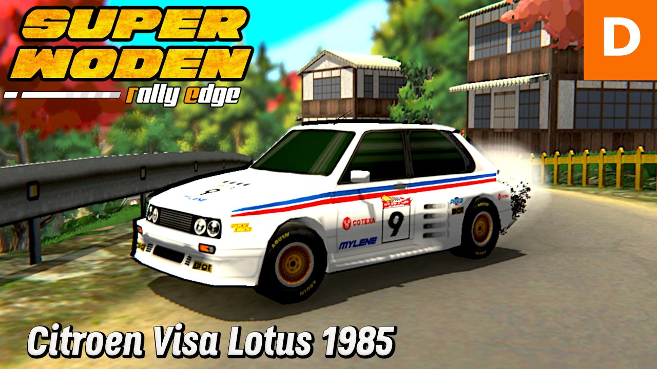 Super Woden Rally Edge – Citroen Visa Lotus 1985 – Class D – 291 HP