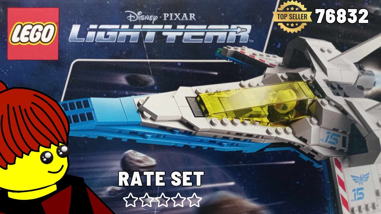 Lego lightyear XL-15 Spaceship 76832 | speed build | build instructions