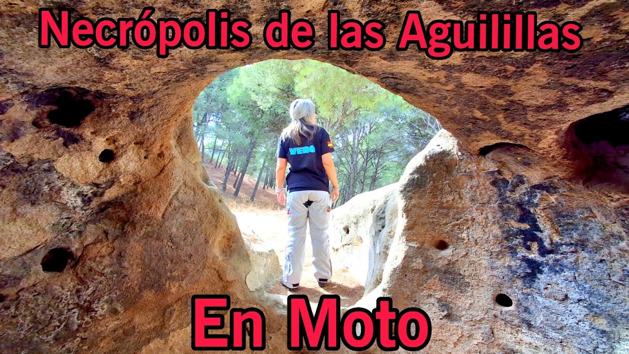 NECRÓPOLIS DE LAS AGUILILLAS Y CAÑETE LA REAL EN MOTO 🏍 
