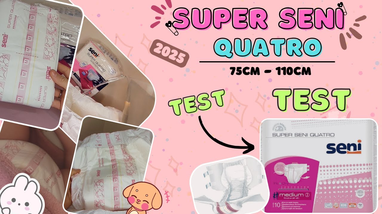 Super Seni Quatro 2025 | Saugkraft? & Review: Die BESTE Windel für Inkontinenz? 🤔 | Snuggle Labs