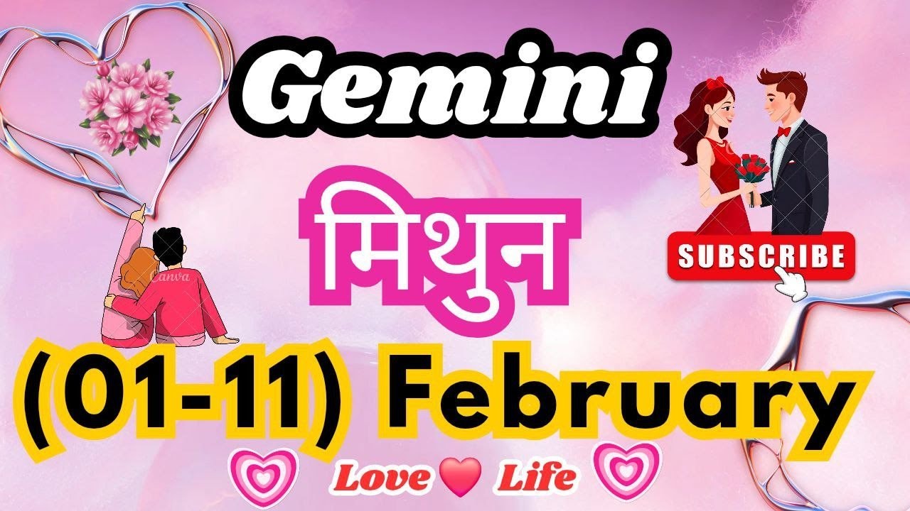  मिथुन राशि साप्ताहिकराशिफल।GeminiWeeklyLoveTarotReading 01-11)February2026।Hindi❤#love #viralvideo