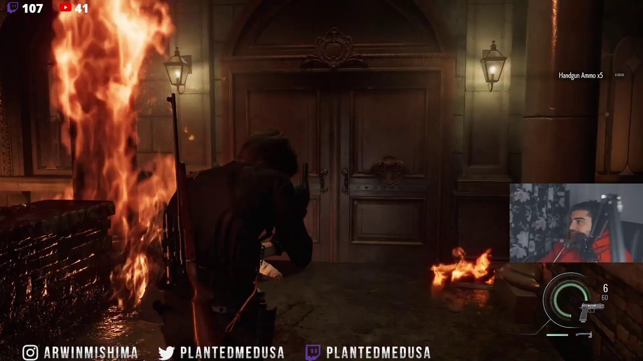 reaction stream then resident evil