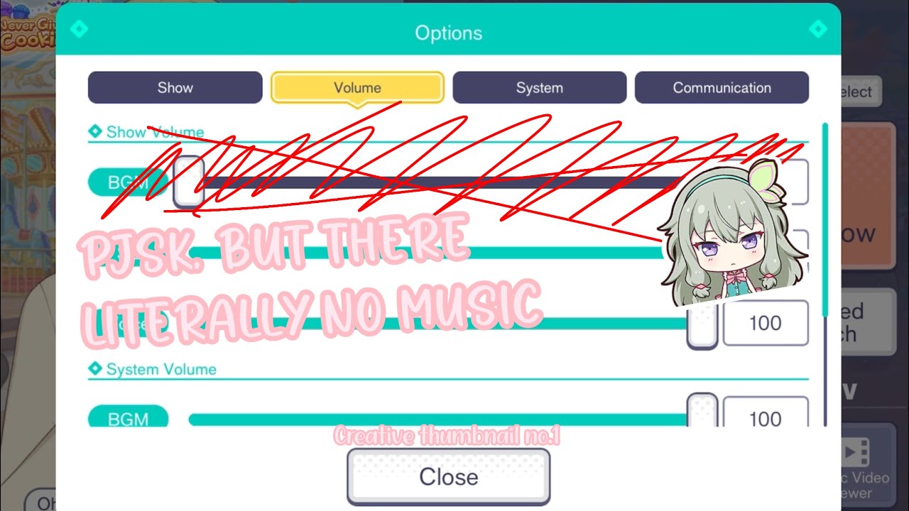 Project Sekai, but there’s literally no music (this video pretty much just full gameplay)