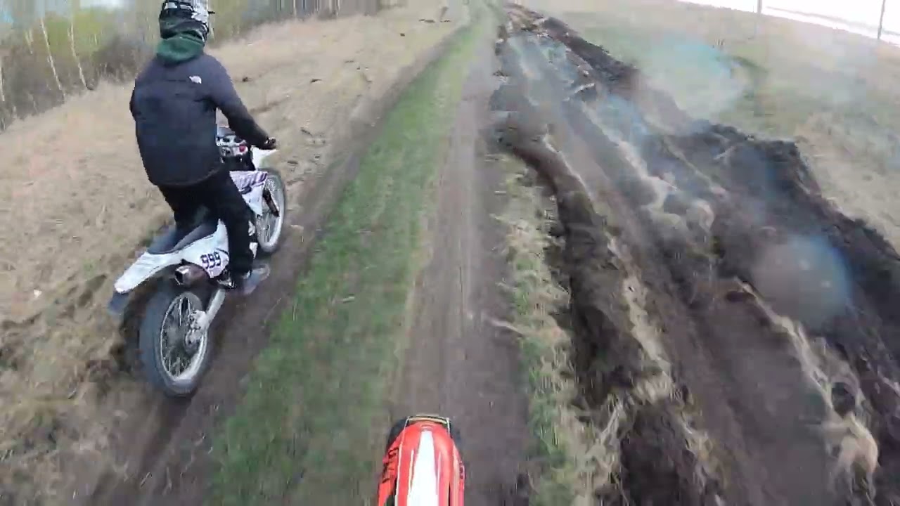 Enduro training day Honda CRM250