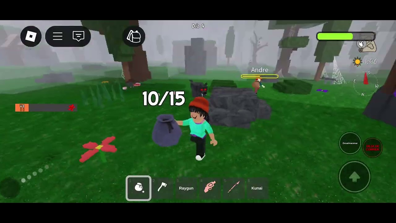Primera partida de Roblox (99 noches)