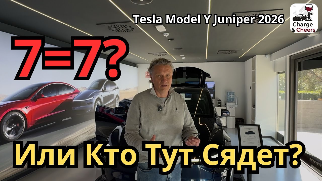 7 мест в Tesla Model Y Juniper 2026 &mdash; это гениально или провал?