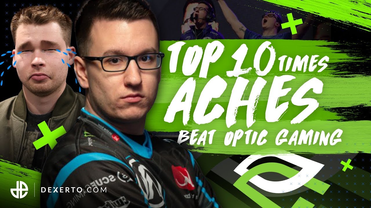 TOP 10 Times Aches BEAT OpTic Gaming