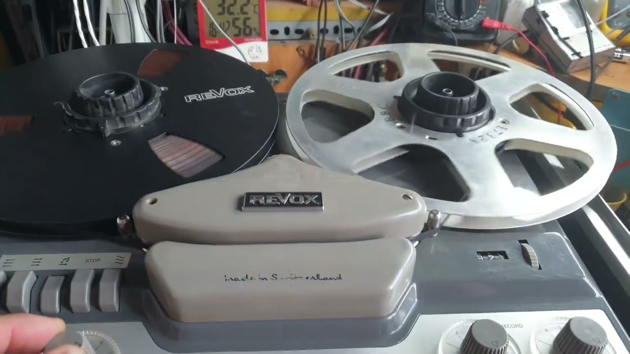 Revox G36  Tube test sau đại tu