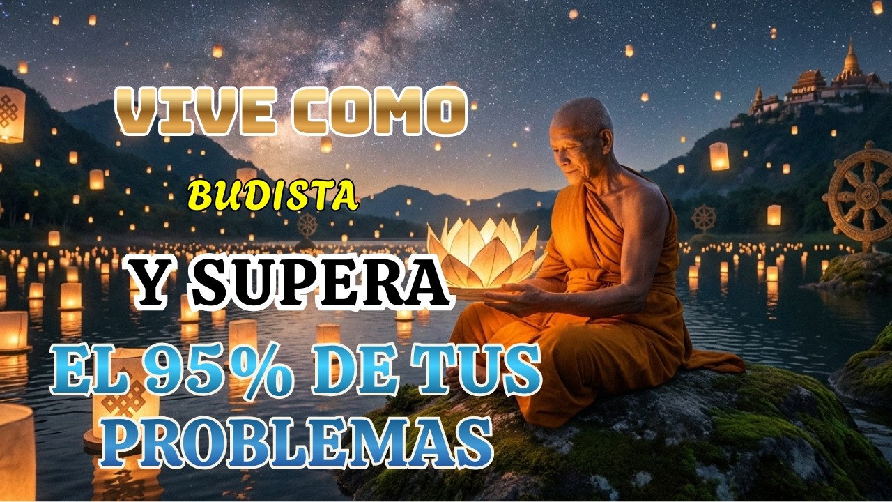 Adoptar el budismo puede ayudarte a superar hasta el 95% de tus problemas con 12 lecciones clave.
