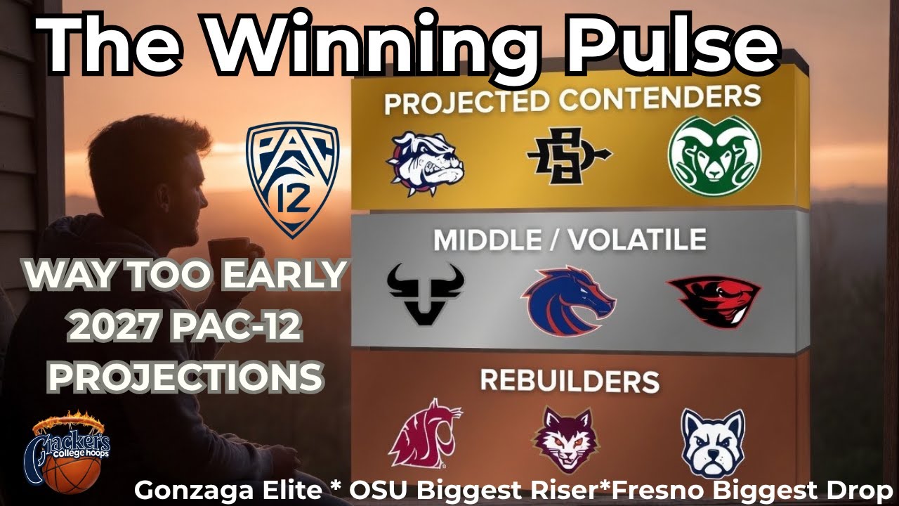 PAC-12 WINNING PULSE - Way too early 2027 Hoops Projections