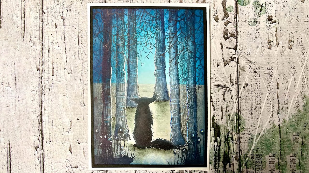 Ash in the Enchanted Forest by Devid Roodenburg - A Lavinia Stamps Tutorial