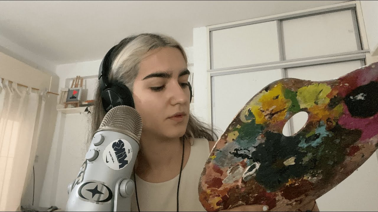 Te doy una clase de pintura :)  -  Asmr