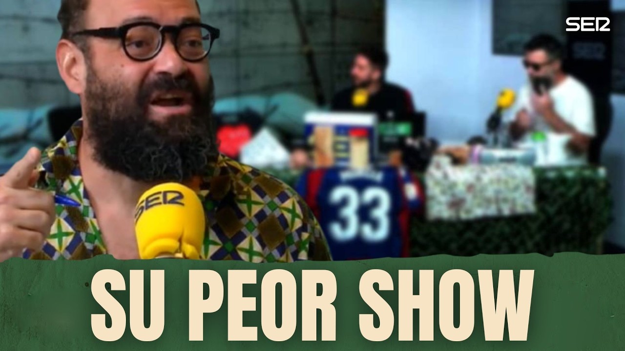 Cuando Ignatius tuvo que llamar a seguridad para sacar a un zumbado de su show