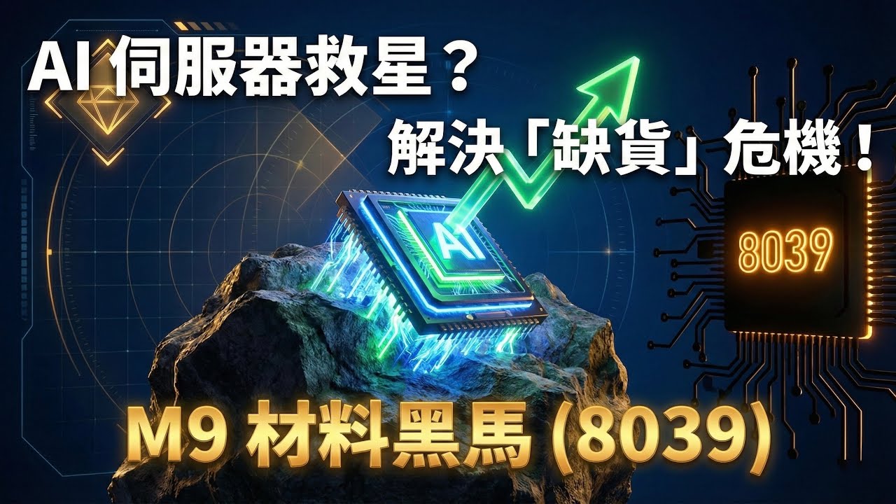 「🔥市場印證」8039 台虹：AI 伺服器「石英布危機」的唯一解方？這檔隱藏版飆股，正在複製台光電模式？｜法說會精華