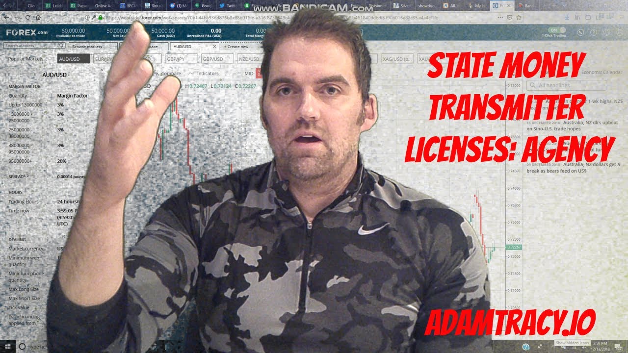 Adam Tracy Explains State Money Transmitter License Agency