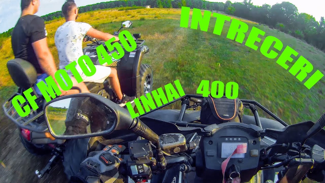 CF MOTO 450L+LINHAI 400 - TRASEU IN VITEZA