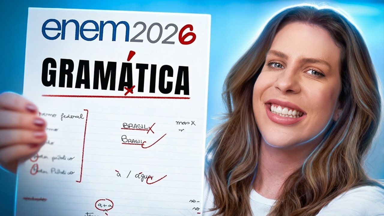 Como Escrever Melhor: 5 Dicas de Gram&aacute;tica (ENEM 2026)