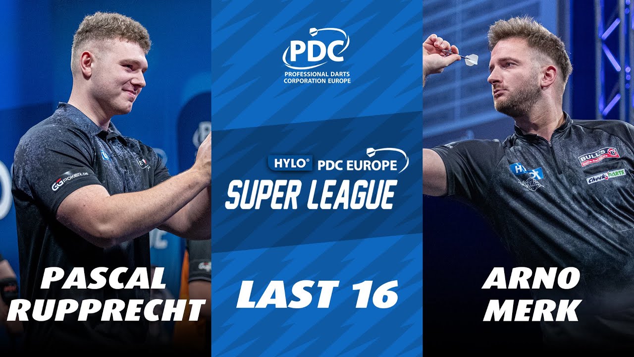 Pascal Rupprecht vs. Arno Merk | PDC Europe Super League 2023 | Full Match