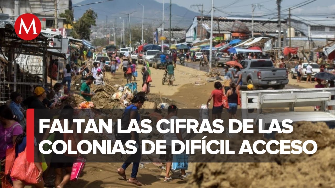 Aumenta cifra de fallecidos en Acapulco por hurac&aacute;n 'Otis'