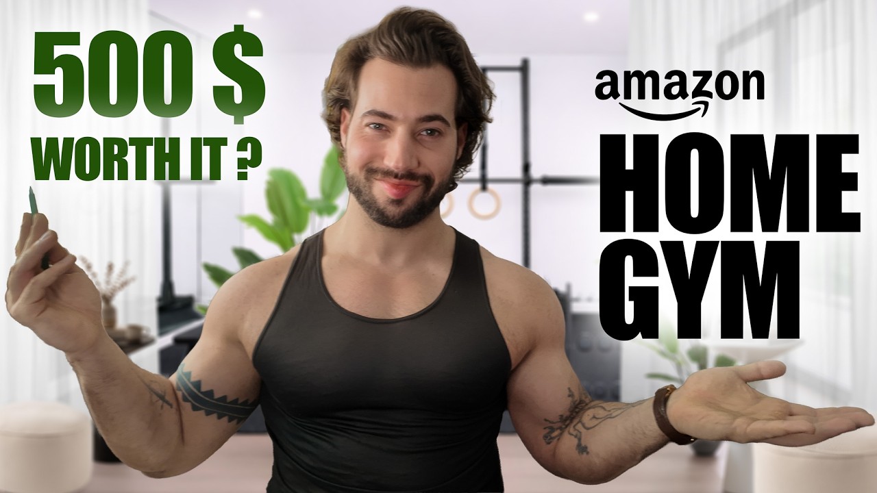 How to BUILD a $500 HOME GYM like an Architect on AMAZON