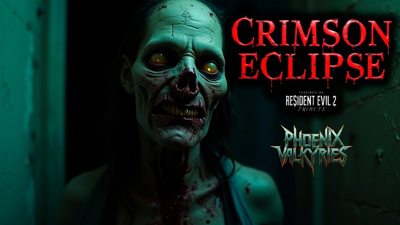 Phoenix Valkyries &ndash; Crimson Eclipse (Official  heavy metal Music Video | Resident Evil 2 Tribute)