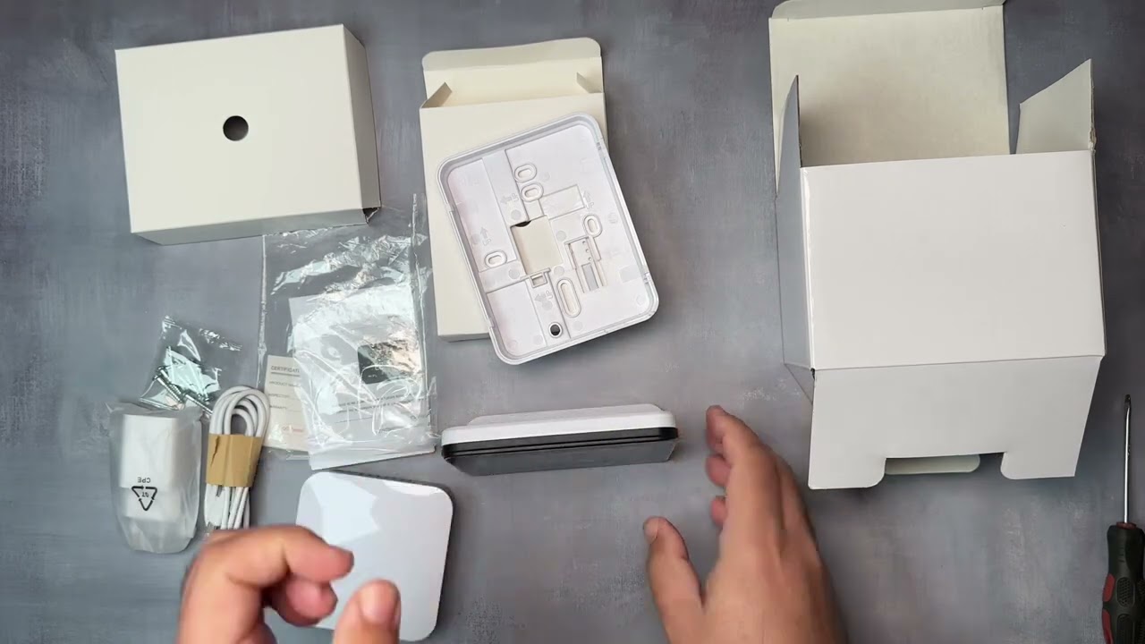 Cum se monteaza/instaleaza un termostat de ambient WIFI Visoli® WT20-PRO