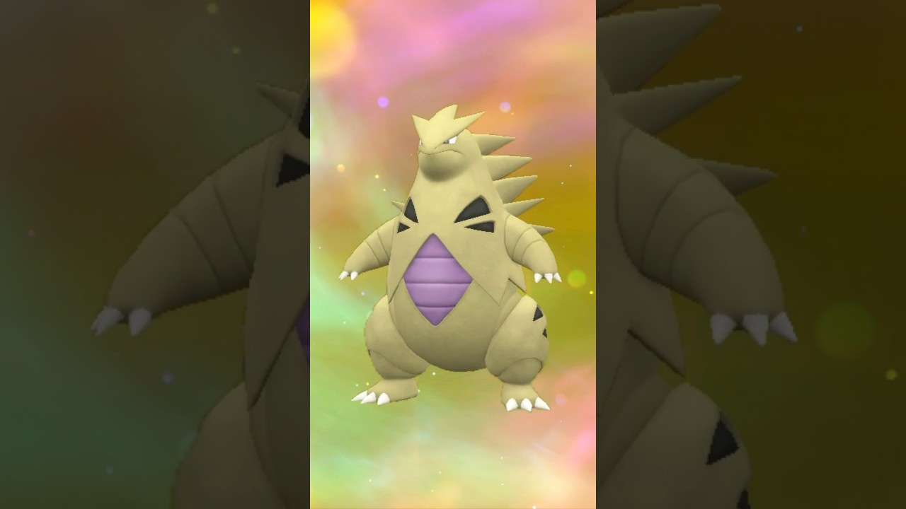 Pokémon Scarlet and Violet Shiny Tyranitar