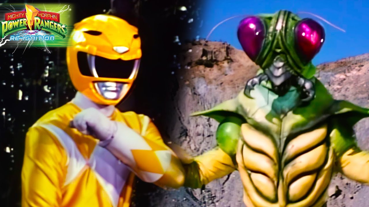 Plague of the Mantis 🟡 | E48 | Full Episodes | Mighty Morphin Power Rangers: Re-Ignition | Official