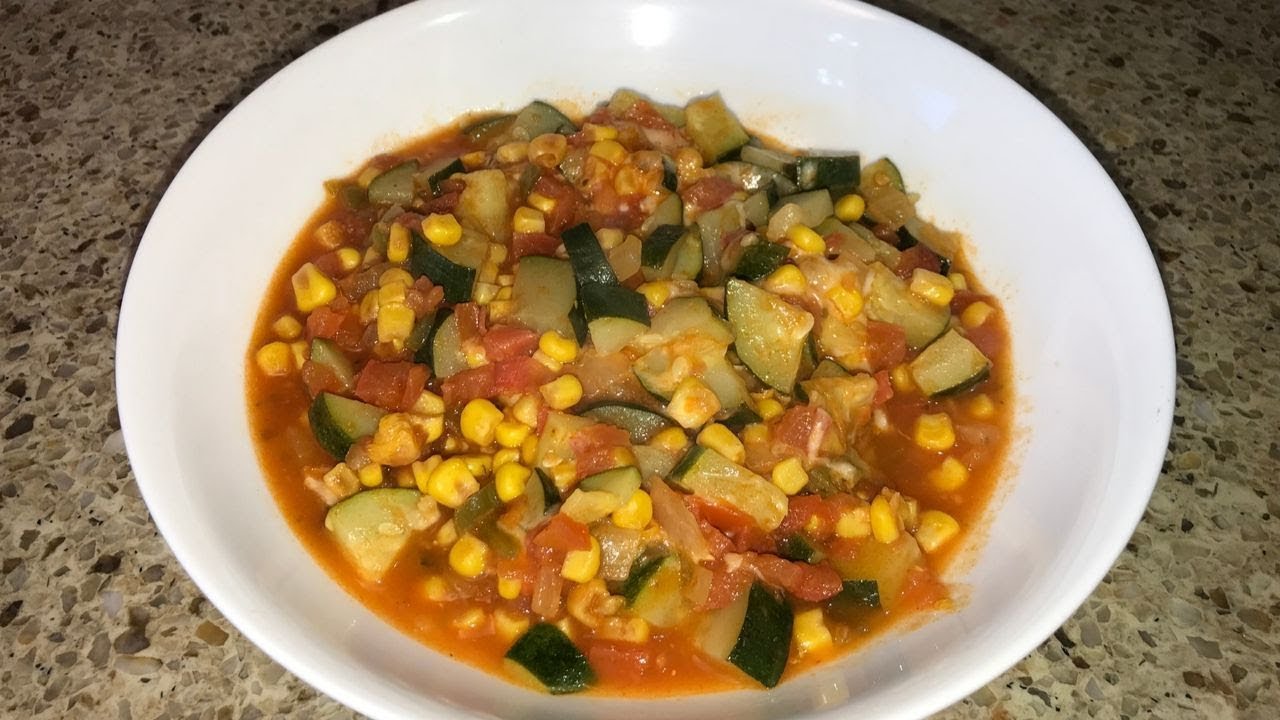 HOW TO MAKE CALABAZAS A LA MEXICANA | STEWED ZUCCHINI |