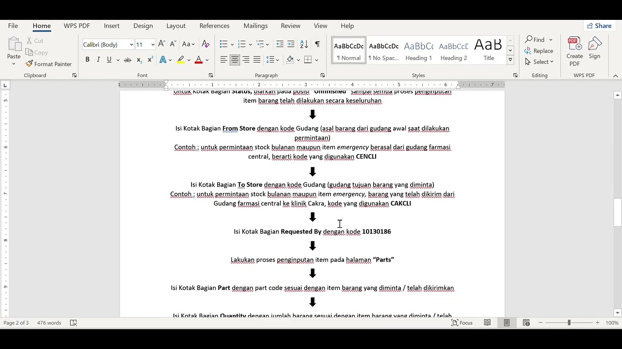 Tutorial Membuat STS Requisition di EAM App