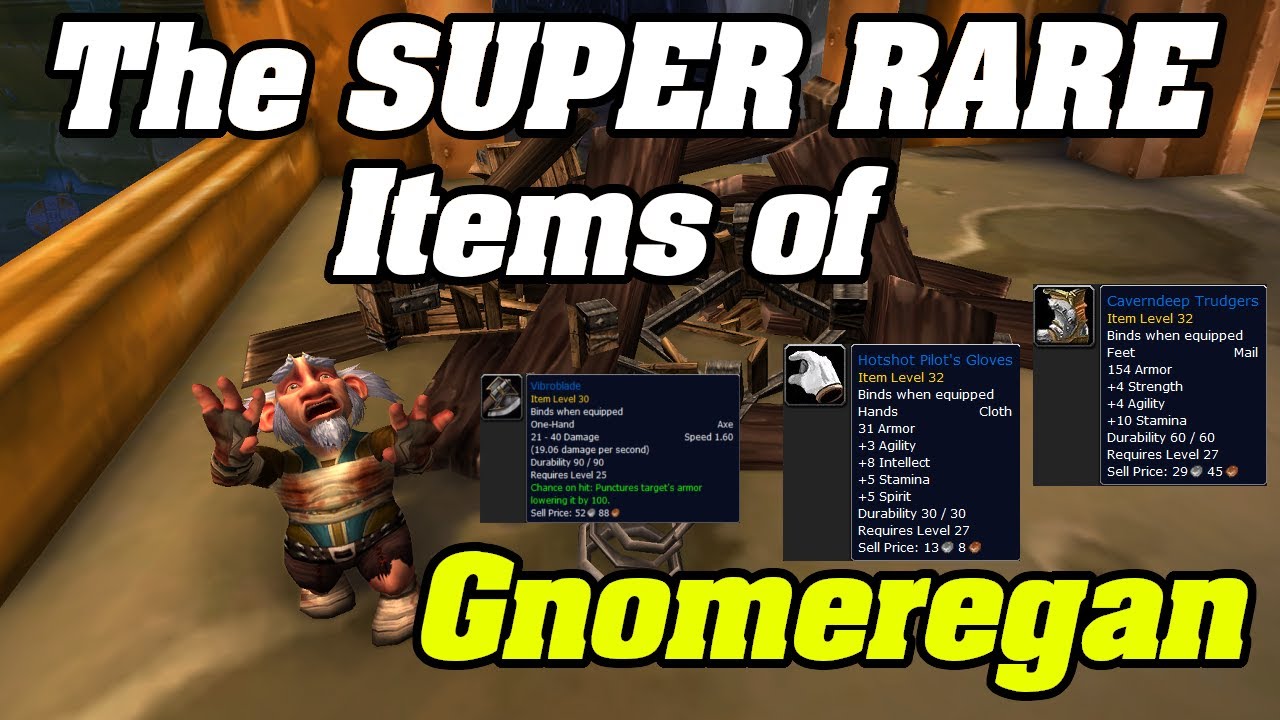 Why You should Farm the SUPER ITEMS In Gnomeregan | Shadowlands Goldmaking