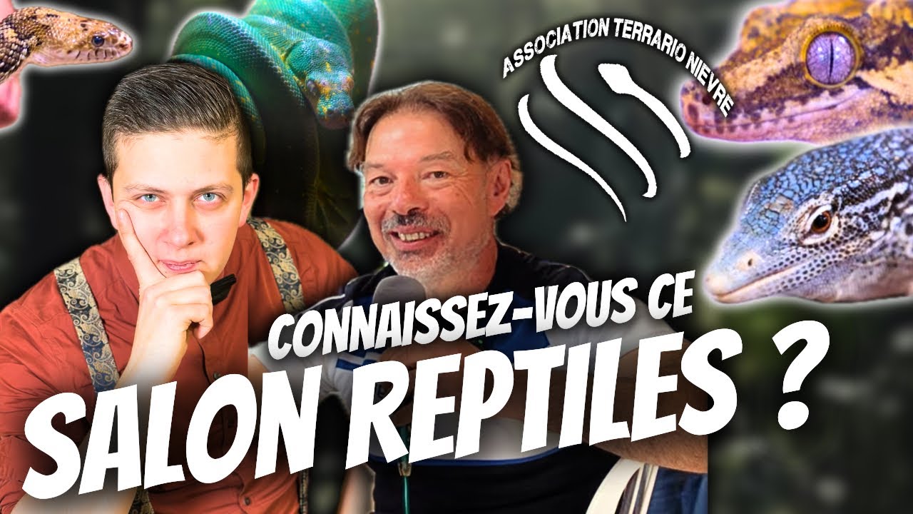 J'AI ADORÉ CE SALON REPTILES ! (Présentation de Terrario Nièvre) [Divers - Ep 20]