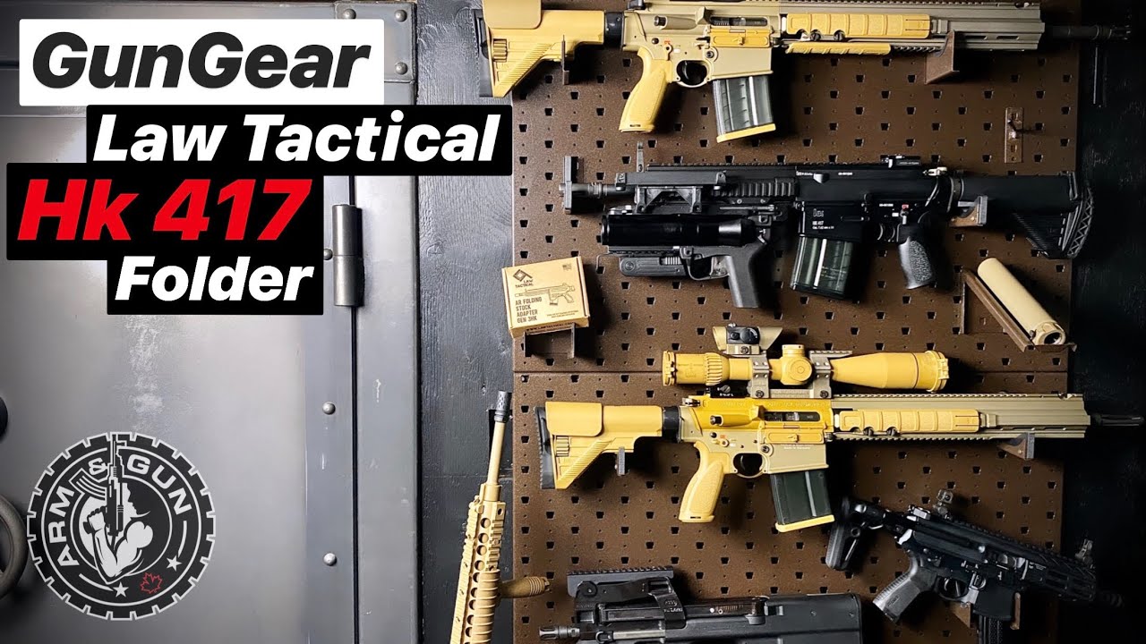 Тактическая папка Law для винтовок Hk 417 (MR762, MR308)