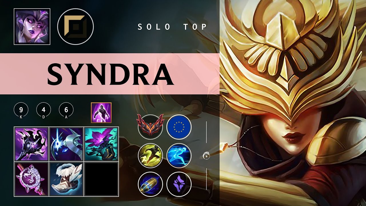 Syndra Top vs Zaahen - EUW Grandmaster Patch 26.01