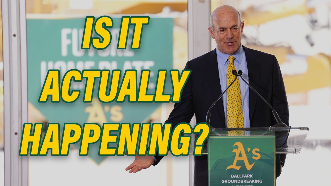 A's ballpark: Vegas groundbreaking reaction, construction progress, John Fisher's financial outlook