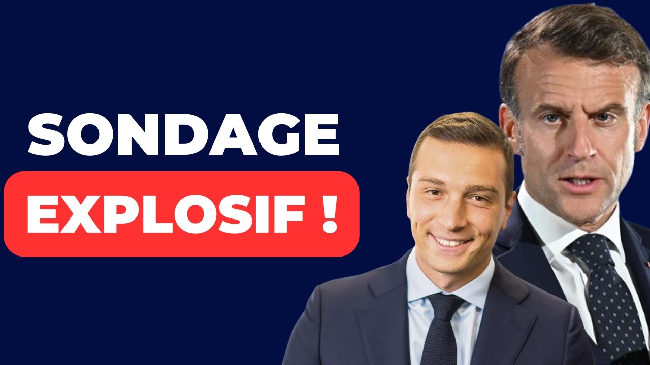 Un reporter interpelle Macron avec un sondage — le président s’emporte !