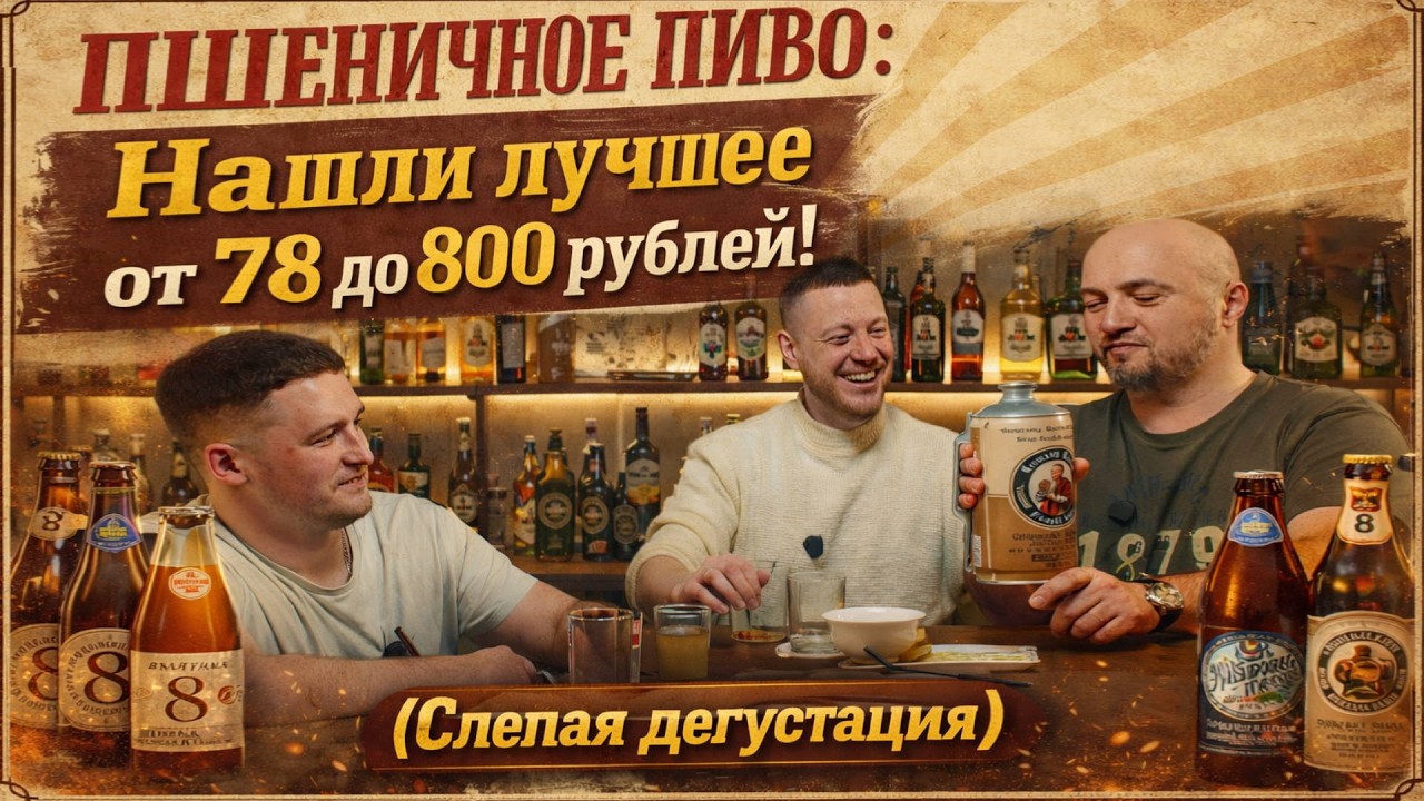 Мы не заметили БЕЗАЛКОГОЛЬНОЕ пиво! 😱 Обзор ПШЕНИЧКИ вслепую