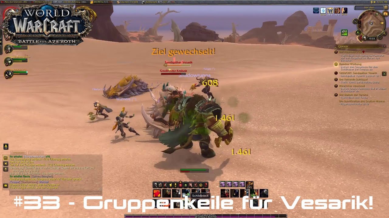 WoW: Battle for Azeroth 🌍 #33 - Gruppenkeile f&uuml;r Vesarik!