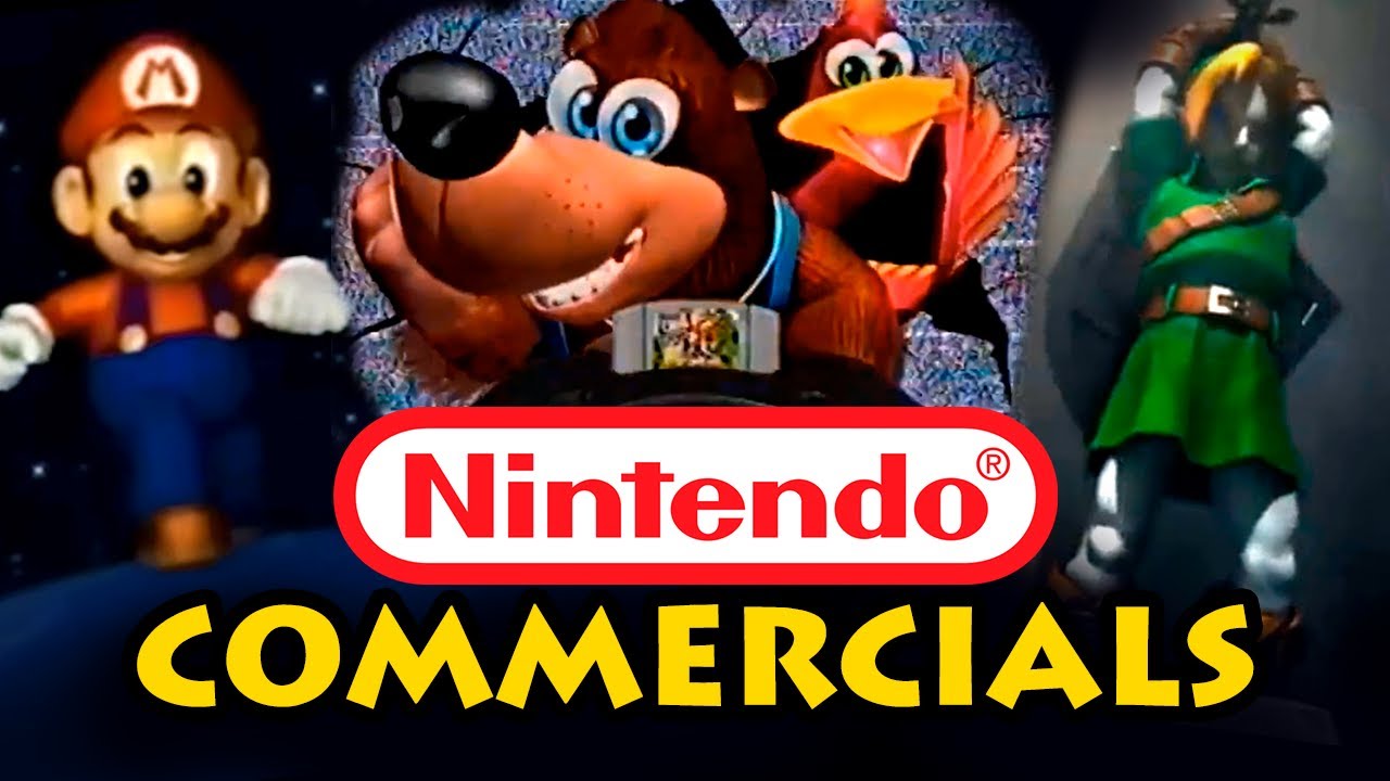 60 Nintendo Animated Commercials 2D/3D