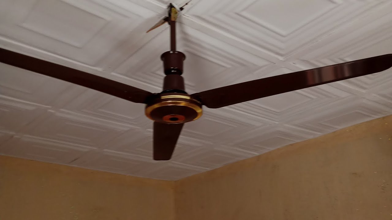 HOW TO INSTALL AN AC/DC DURA VOLT CEILING FAN CONSUMING 26W