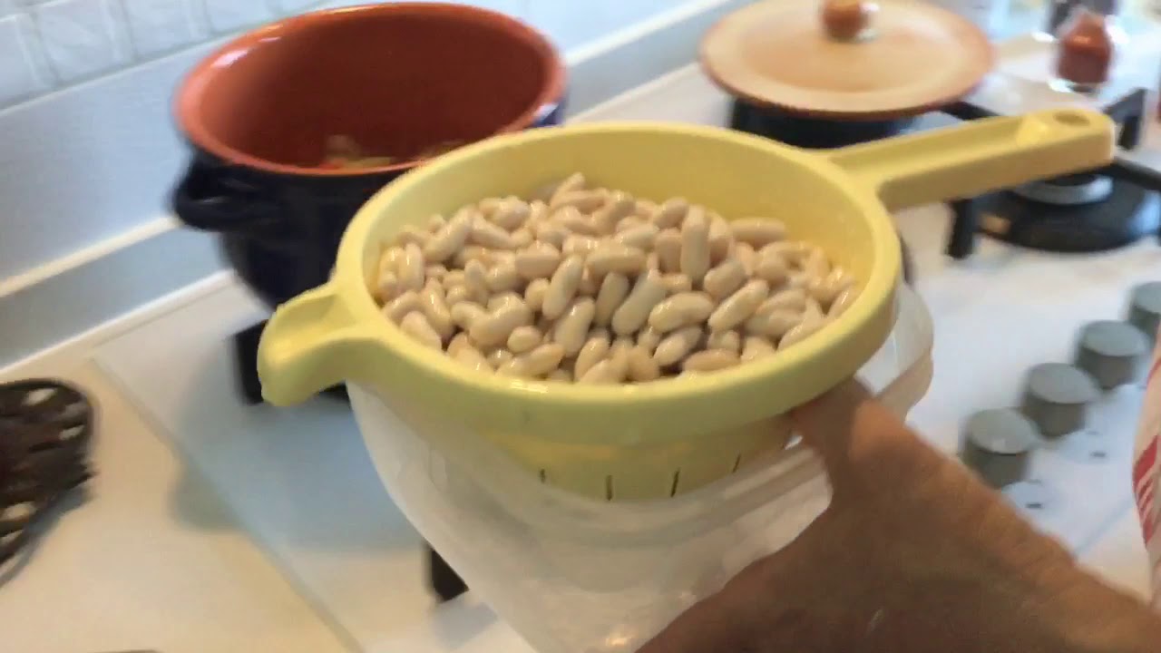 Zuppa di fagioli cannellini